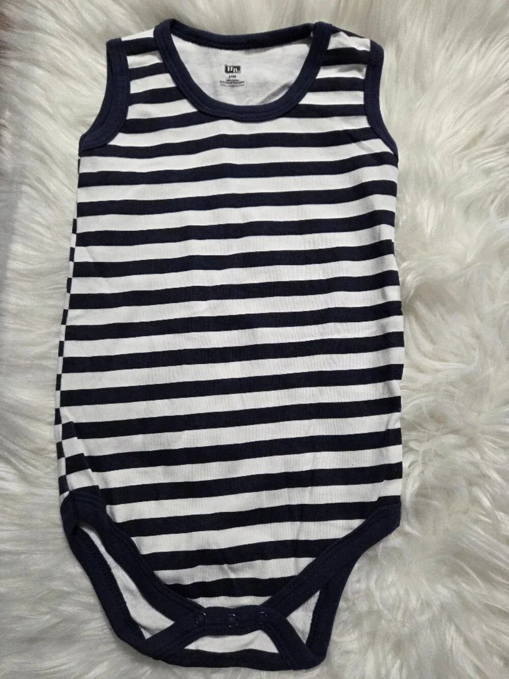 Hudson Baby Striped Bodysuit